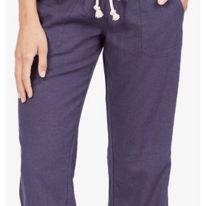 Brand new Roxy Oceanside Linen drawstring pants